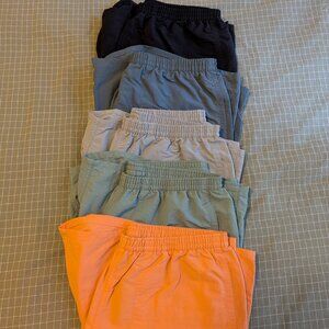 Patagonia Baggies - Lot of 5 pairs